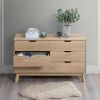 NORDICA 6 Drawer Master Dresser with Interlock Drawer Feature – Drawer Slide And Interlock Pre-Assembly
