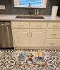 Airedale Terrier The Chef Memory Foam Kitchen Mat Machine Washable Anti-Fatigue Mat Cushion Comfort Bath Mat or Kitchen Rug