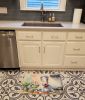 Bull Terrier The Chef Memory Foam Kitchen Mat Machine Washable Anti-Fatigue Mat Cushion Comfort Bath Mat or Kitchen Rug