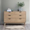 NORDICA 6 Drawer Master Dresser with Interlock Drawer Feature – Drawer Slide And Interlock Pre-Assembly