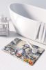 Greyhound The Chef Memory Foam Kitchen Mat Machine Washable Anti-Fatigue Mat Cushion Comfort Bath Mat or Kitchen Rug
